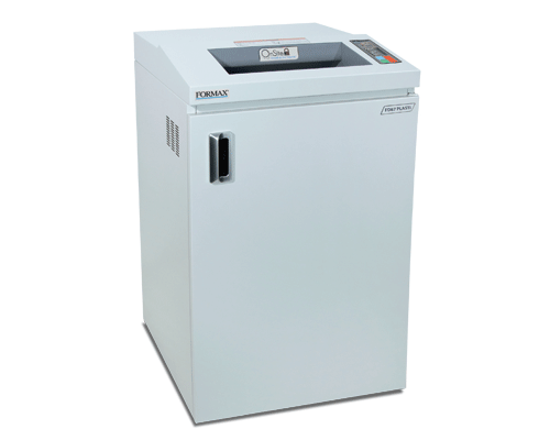 Formax FD 87 Plasti - Plastic and Laminate Shredder plastic commercial shredder 