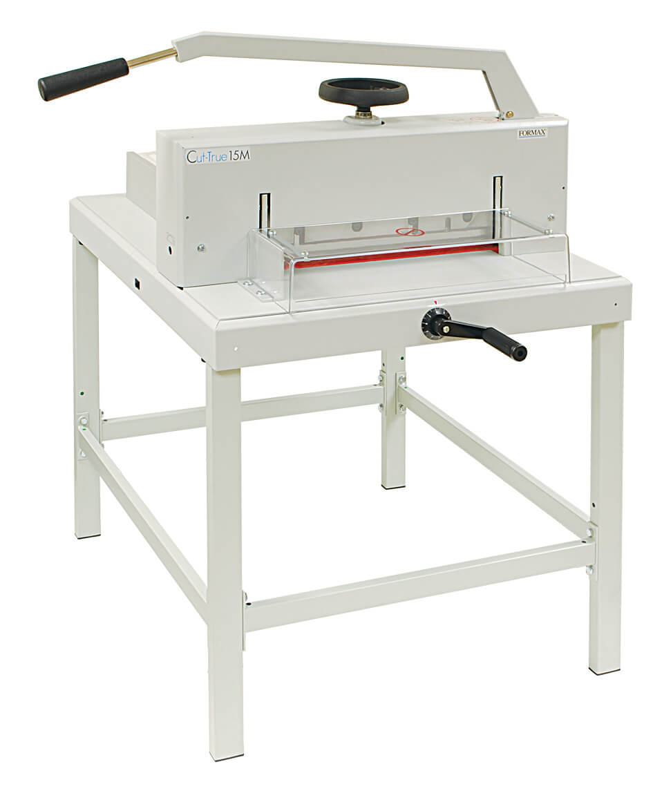 Formax CutTrue 15M Manual Paper Cutter - PaperFolder.com